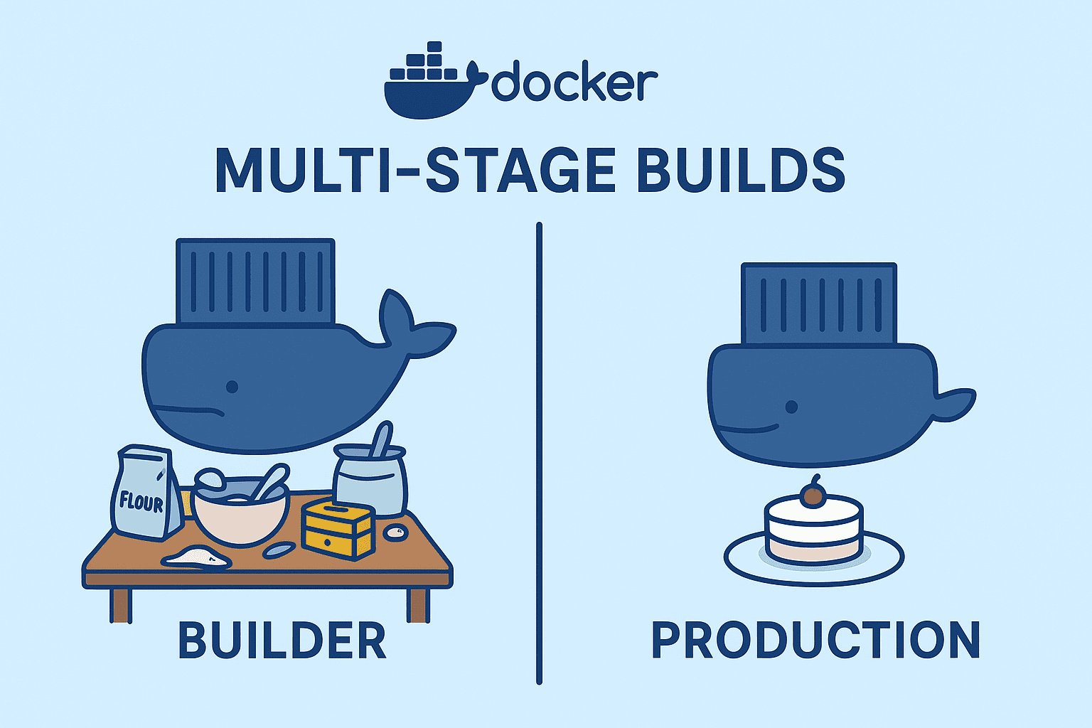 What Are Docker Multi-Stage Builds A Simple Analogy WhatIsAndHowTo.com